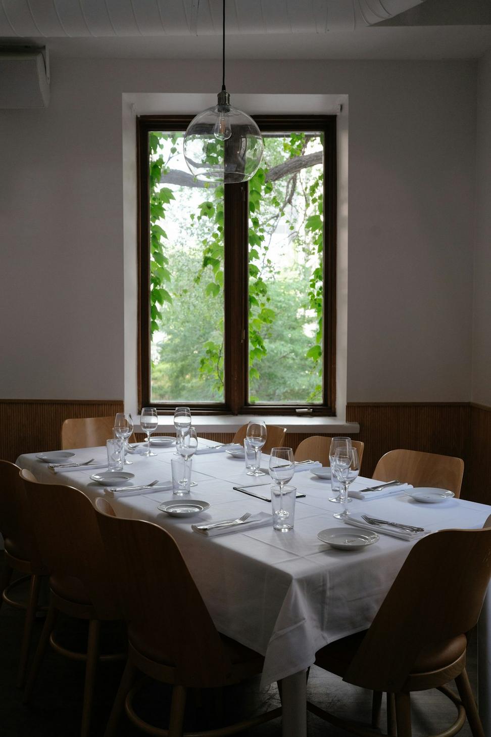 Farm to table dining